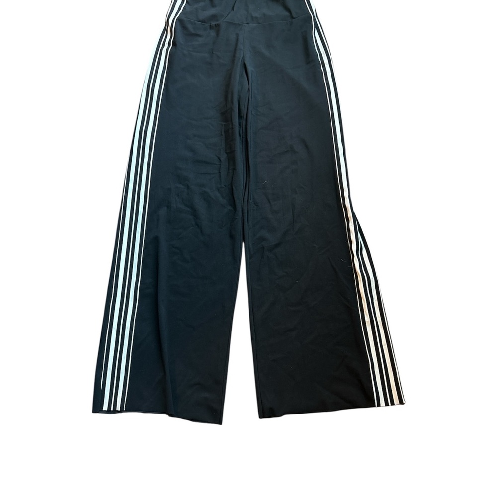 Athleta Meridian Black Stripe Wide Leg Pants size XS - Picture 6 of 6